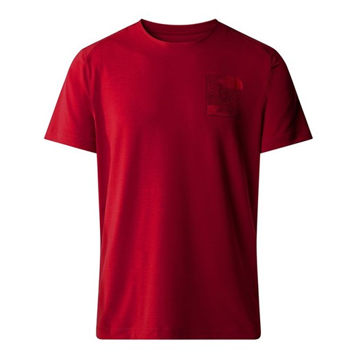 Koszulka The North Face Lightning Alpine 0A8A3A3RO1 - czerwona ze sklepu streetstyle24.pl w kategorii T-shirty męskie - zdjęcie 175708443