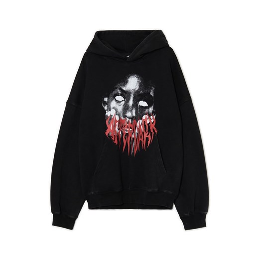 Cropp - Bluza z halloweenowym motywem - czarny Cropp M Cropp