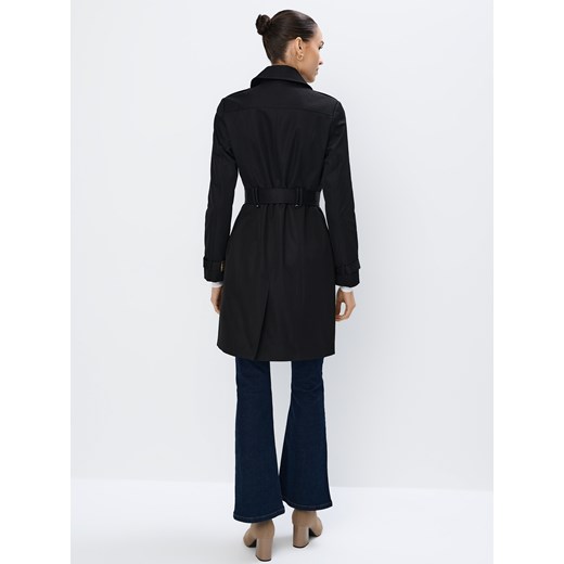 Płaszcz damski Mohito czarny casual 
