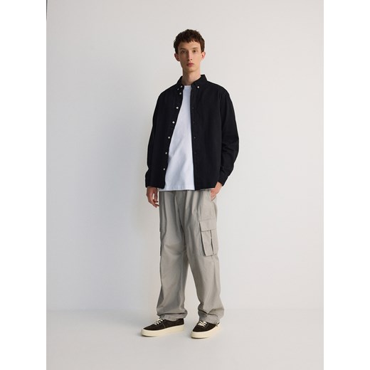 Reserved - Spodnie cargo - jasnoszary ze sklepu Reserved w kategorii Spodnie męskie - zdjęcie 175713002
