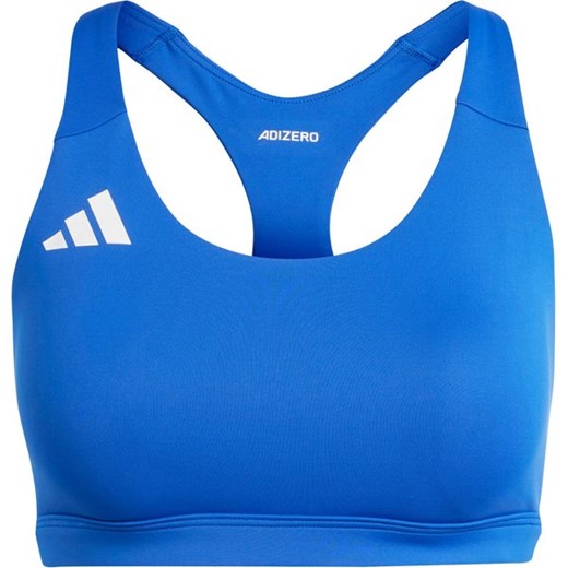 Biustonosz sportowy damski Adizero Essentials Run Medium Support Adidas ze sklepu SPORT-SHOP.pl w kategorii Biustonosze - zdjęcie 175714423