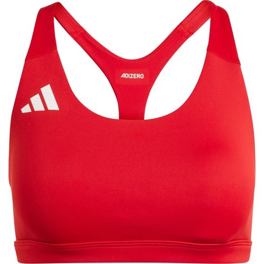 Biustonosz sportowy damski Adizero Essentials Run Medium Support Adidas ze sklepu SPORT-SHOP.pl w kategorii Biustonosze - zdjęcie 175714440