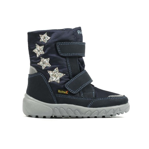Richter Shoes Kozaki zimowe &quot;Husky&quot; w kolorze granatowym ze sklepu Limango Polska w kategorii Buty zimowe dziecięce - zdjęcie 175716250