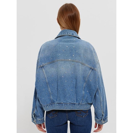 Kurtka damska LTB niebieska krótka bez kaptura 