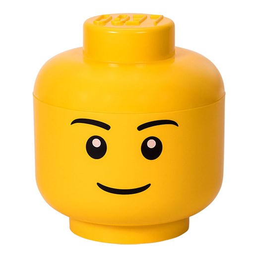 LEGO Pojemnik &quot;Boy&quot; w kolorze żółtym - wys. 27,1 x Ø 24 cm ze sklepu Limango Polska w kategorii Pojemniki kuchenne - zdjęcie 175716401