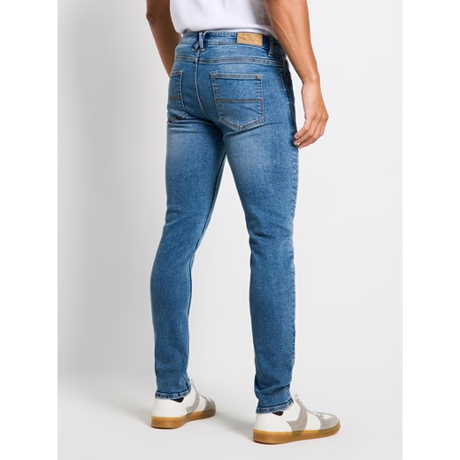 Sinsay - Jeansy super skinny - niebieski Sinsay 30/32 Sinsay
