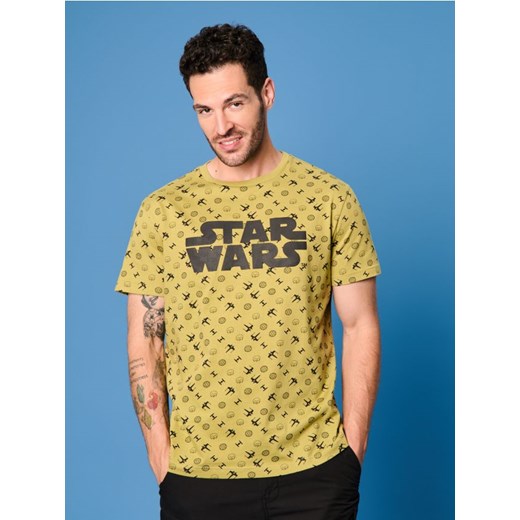 Sinsay - Koszulka Star Wars - zielony ze sklepu Sinsay w kategorii T-shirty męskie - zdjęcie 175718642