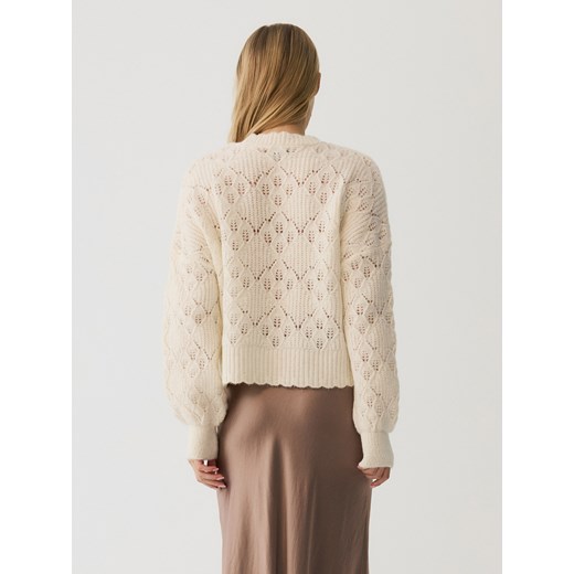 Sweter damski Reserved z okrągłym dekoltem 
