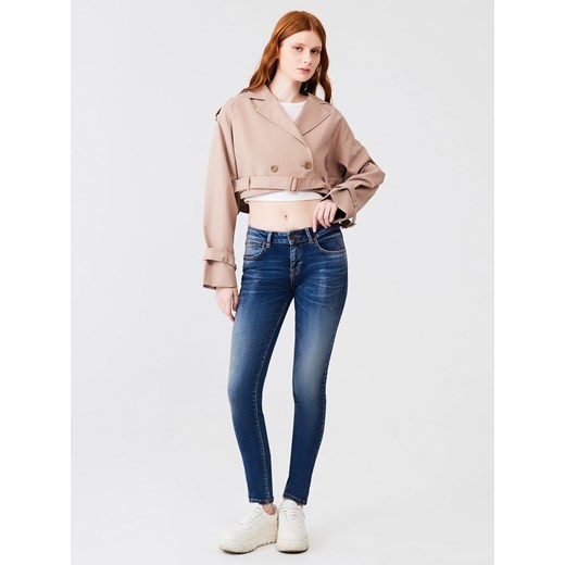 LTB Dżinsy - Skinny fit - w kolorze granatowym ze sklepu Limango Polska w kategorii Jeansy damskie - zdjęcie 175723454