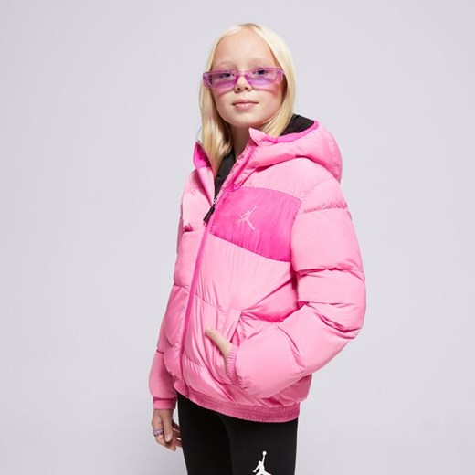 JORDAN KURTKA ZIMOWA ESSENTIAL MIDWEIGHT PUFFER GIRL ze sklepu Sizeer w kategorii Kurtki dziewczęce - zdjęcie 175723533