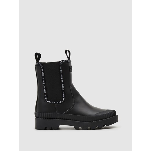 Pepe Jeans FOOTWEAR Sztyblety &quot;Gum&quot; w kolorze czarnym ze sklepu Limango Polska w kategorii Botki - zdjęcie 175728582