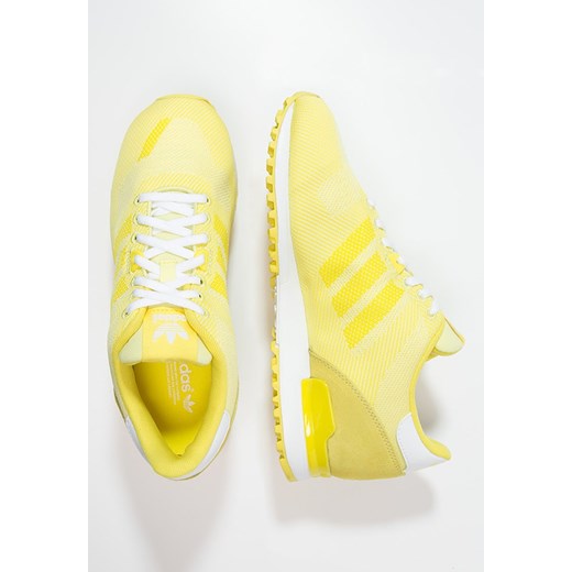 adidas Originals ZX 700 WEAVE Tenisówki i Trampki bright yellow/blush yellow/white zalando  ocieplane