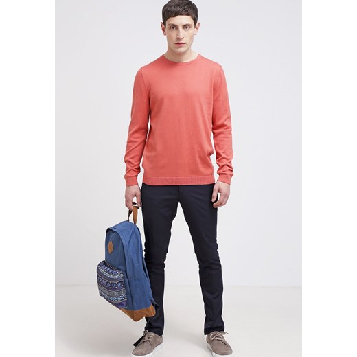 Burton Menswear London Sweter red zalando  bawełna