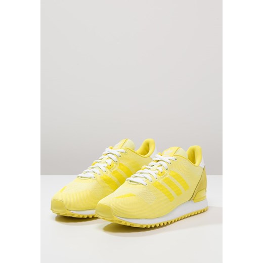 adidas Originals ZX 700 WEAVE Tenisówki i Trampki bright yellow/blush yellow/white zalando  okrągłe