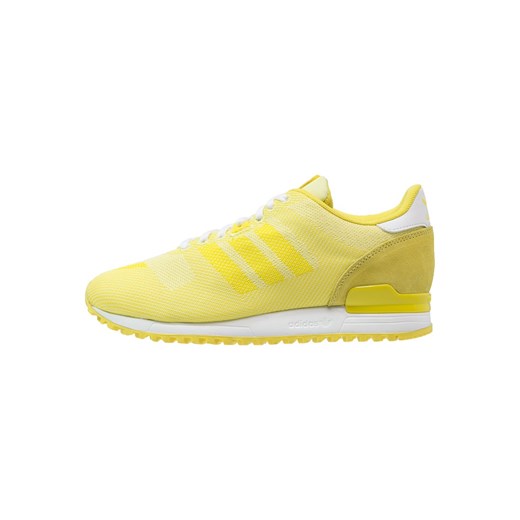 adidas Originals ZX 700 WEAVE Tenisówki i Trampki bright yellow/blush yellow/white zalando  na obcasie