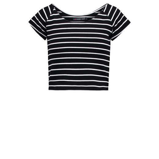 Even&Odd Tshirt basic black/white zalando  abstrakcyjne wzory