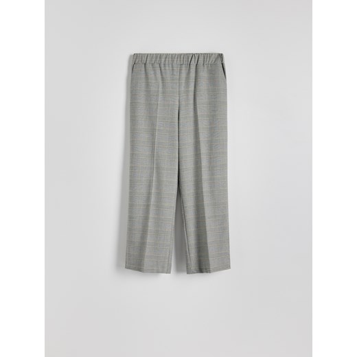Reserved - Spodnie jogger z dodatkiem wiskozy - wielobarwny Reserved S Reserved