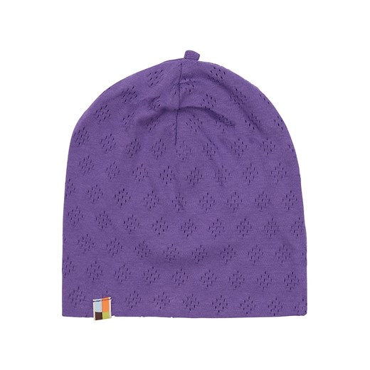loud + proud Czapka beanie w kolorze fioletowym ze sklepu Limango Polska w kategorii Czapki dziecięce - zdjęcie 175744284