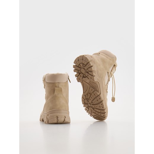 Buty zimowe dziecięce Reserved jesienne sznurowane