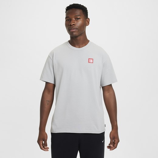 Męski T-shirt piłkarski Nike Liverpool F.C. Premium - Szary Nike M Nike poland