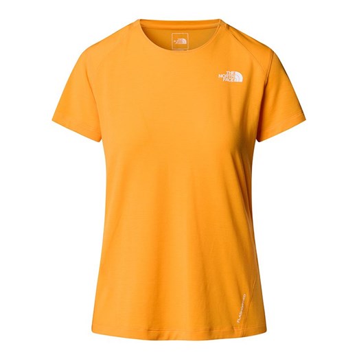 Koszulka The North Face Lightning Alpine 0A87HV1IW1 - żółta ze sklepu streetstyle24.pl w kategorii Bluzki damskie - zdjęcie 175747412