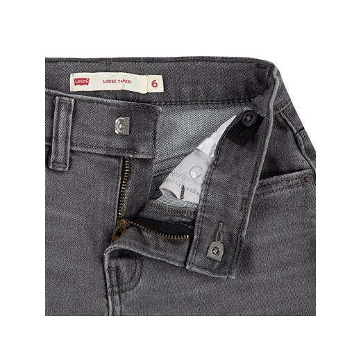 Levi&apos;s Kids Dżinsy - Loose fit - w kolorze antracytowym 128 okazja Limango Polska