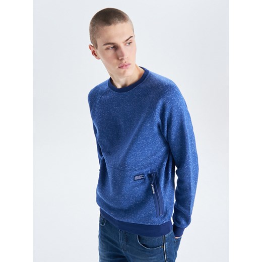 Cropp - Sweter o kroju bluzy - niebieski Cropp S wyprzedaż Cropp
