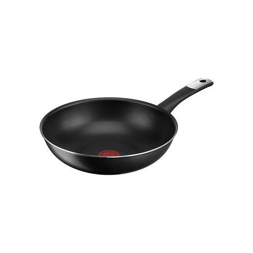 Tefal Patelnia wok &quot;Hard titanium essential&quot; w kolorze czarnym - Ø 28 cm ze sklepu Limango Polska w kategorii Garnki - zdjęcie 175768720