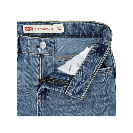 Levi's Kids Dżinsy - Slim fit - w kolorze niebieskim 140 promocja Limango Polska