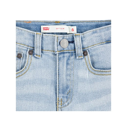 Levi&apos;s Kids Dżinsy &quot;511&quot; - Slim fit - w kolorze błękitnym 140 Limango Polska okazyjna cena