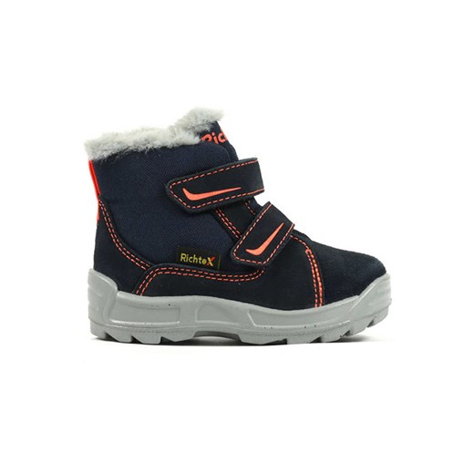 Richter Shoes Kozaki zimowe &quot;Freestyle&quot; w kolorze granatowym ze sklepu Limango Polska w kategorii Buty zimowe dziecięce - zdjęcie 175769204