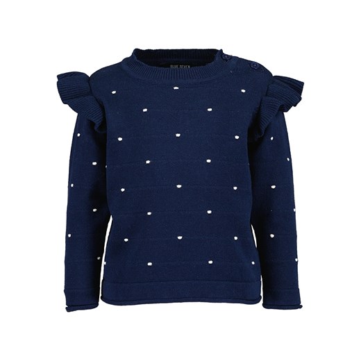 Blue Seven Sweter w kolorze granatowym ze sklepu Limango Polska w kategorii Odzież dla niemowląt - zdjęcie 175769270
