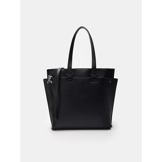 Cropp - Torba typu shopper - czarny Cropp Uniwersalny wyprzedaż Cropp