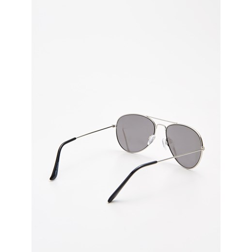 Cropp - Okulary awiatorki - szary Cropp Uniwersalny Cropp