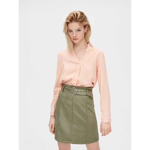 Cropp - Elegancka koszula - różowy Cropp M promocja Cropp