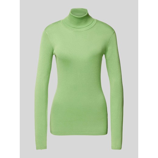 Sweter z dzianiny z golfem model ‘IHMAFA’ ze sklepu Peek&Cloppenburg  w kategorii Swetry damskie - zdjęcie 175783704