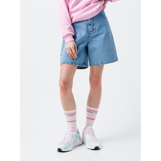 Cropp - Jeansowe bermudy - niebieski Cropp 32 Cropp promocja