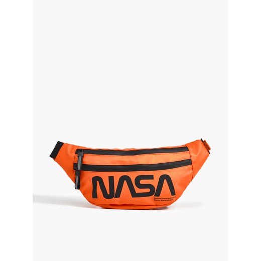 Cropp - Saszetka NASA - pomarańczowy Cropp Uniwersalny okazja Cropp