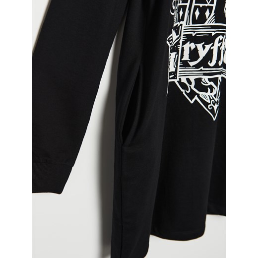 Cropp - Dresowa sukienka Harry Potter - czarny Cropp L promocyjna cena Cropp