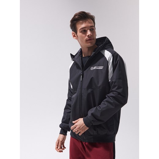 Cropp - Sportowa kurtka z kapturem - czarny Cropp S Cropp okazja
