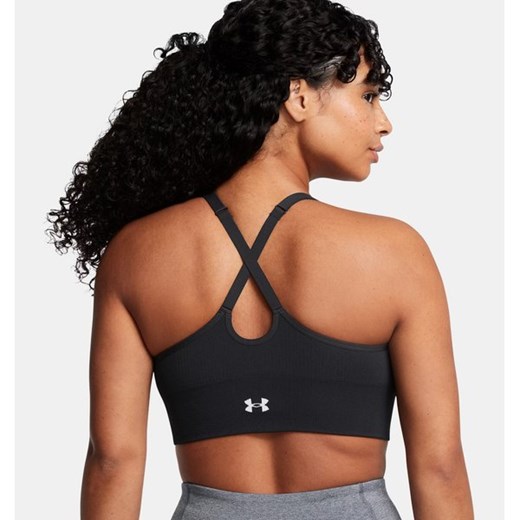 Biustonosz sportowy damski Vanish Seamless Low Bra Under Armour Under Armour M okazja SPORT-SHOP.pl