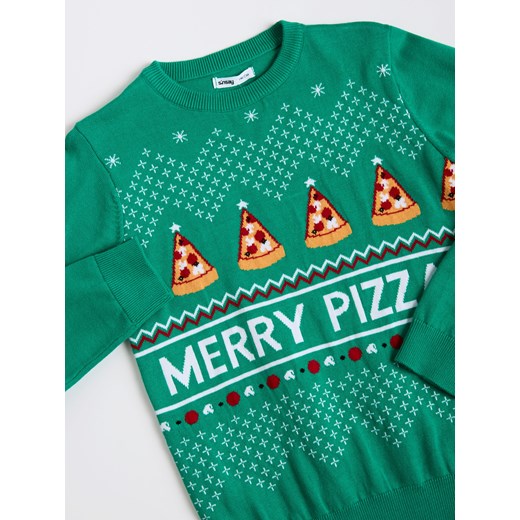 Sinsay - Sweter - zielony Sinsay 152 Sinsay