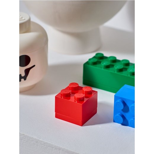 Sinsay - Pojemnik do przechowywania LEGO - czerwony Sinsay One Size Sinsay
