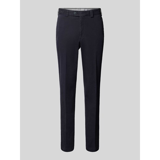 Chinosy o kroju slim fit w kant model ‘PEAKER’ ze sklepu Peek&Cloppenburg  w kategorii Spodnie męskie - zdjęcie 175816423