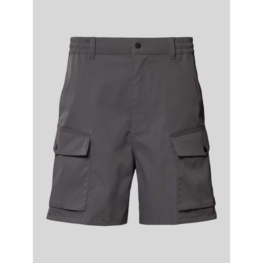 Szorty cargo o kroju regular fit z elastycznym pasem model ‘BALTO’ ze sklepu Peek&Cloppenburg  w kategorii Spodenki męskie - zdjęcie 175816580