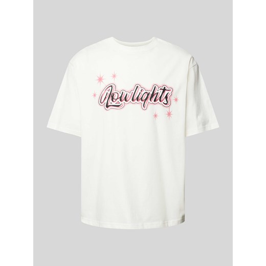 T-shirt z nadrukiem z logo model ‘SPARKLE’ ze sklepu Peek&Cloppenburg  w kategorii T-shirty męskie - zdjęcie 175816594