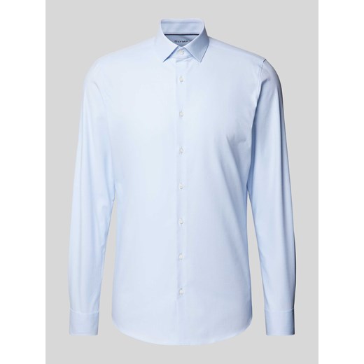 Koszula biznesowa o kroju slim fit z listwą guzikową ze sklepu Peek&Cloppenburg  w kategorii Koszule męskie - zdjęcie 175816772