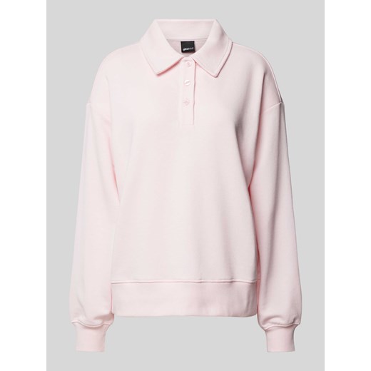 Bluza z wykładanym kołnierzem ze sklepu Peek&Cloppenburg  w kategorii Bluzy damskie - zdjęcie 175816774
