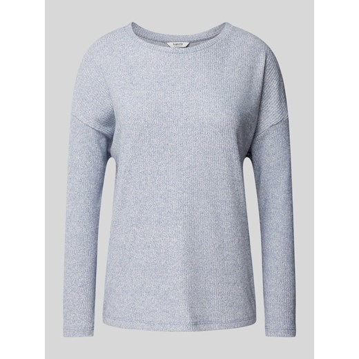 Sweter z dzianiny z fakturowanym wzorem model ‘Punti’ ze sklepu Peek&Cloppenburg  w kategorii Swetry damskie - zdjęcie 175816872
