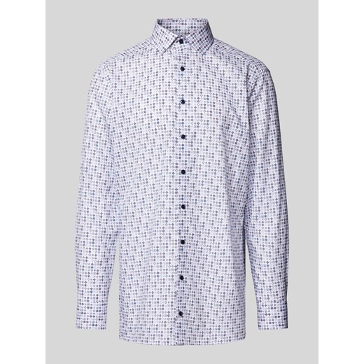 Koszula biznesowa o kroju Modern Fit z kołnierzykiem typu kent ze sklepu Peek&Cloppenburg  w kategorii Koszule męskie - zdjęcie 175816991